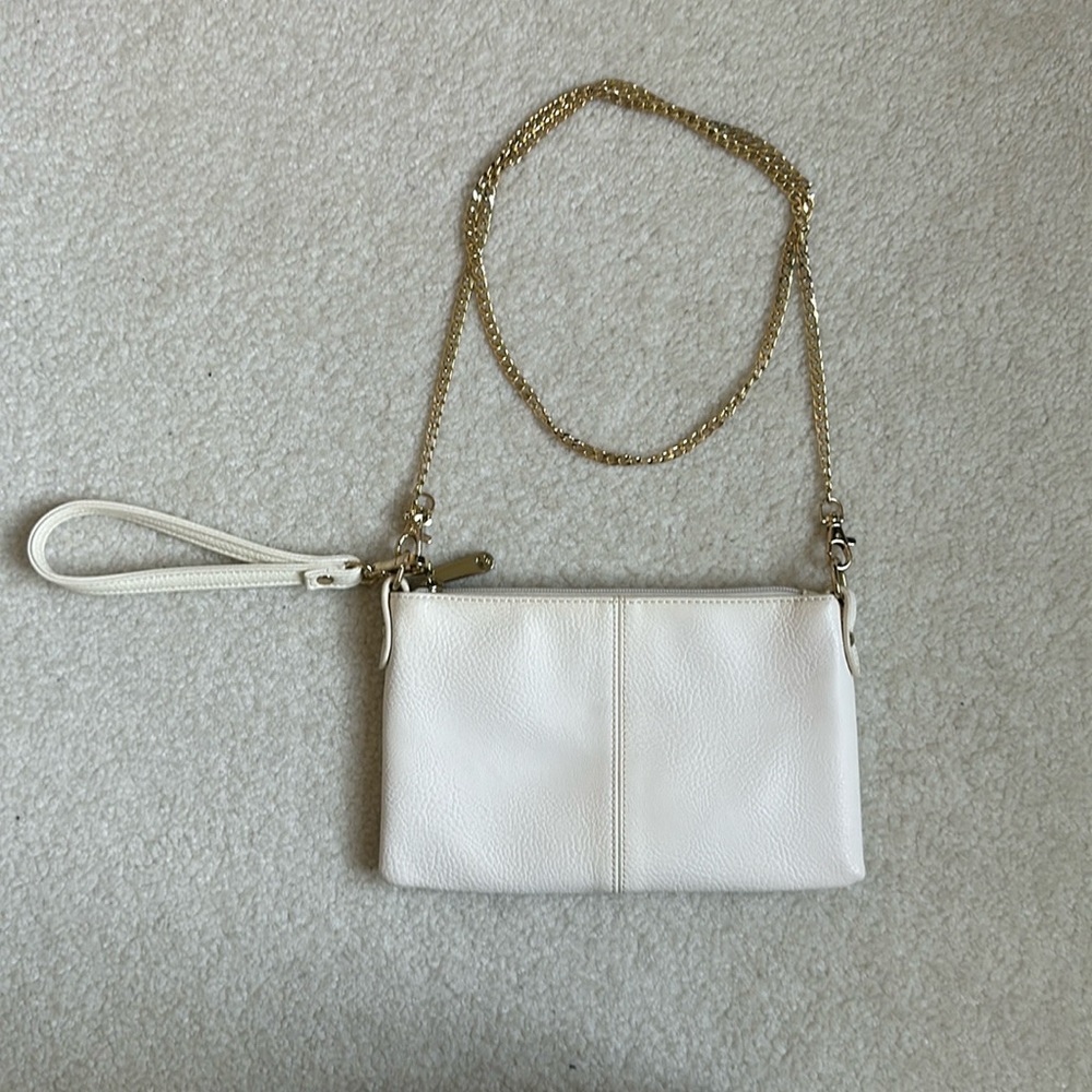cream purse